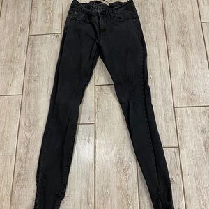 Highway Black Denim Skinny Jeans
